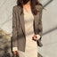 Double Breasted Office Wear Style Winter Outwear Coat