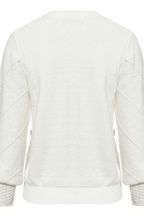 White Hairball Pullover Vintage Sweater