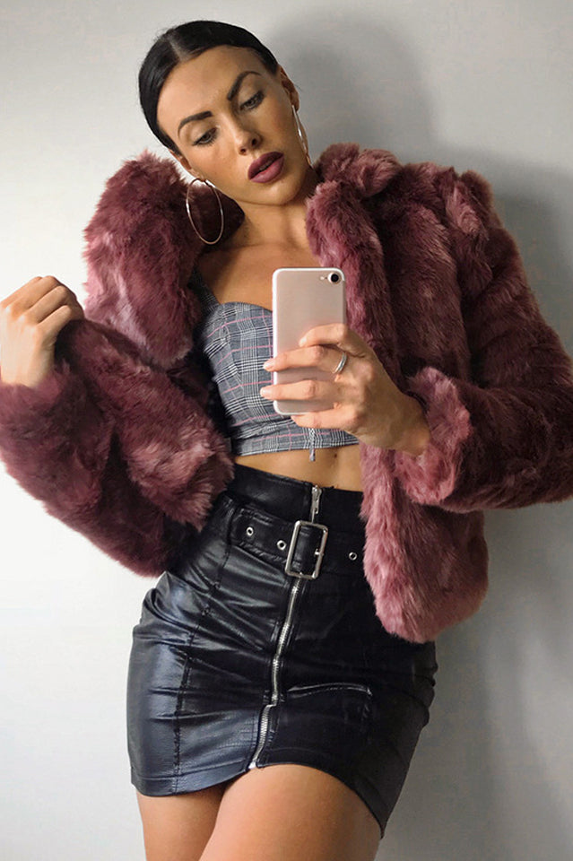 High Waist Wrap Pencil Midi Skirt With Belt Main image