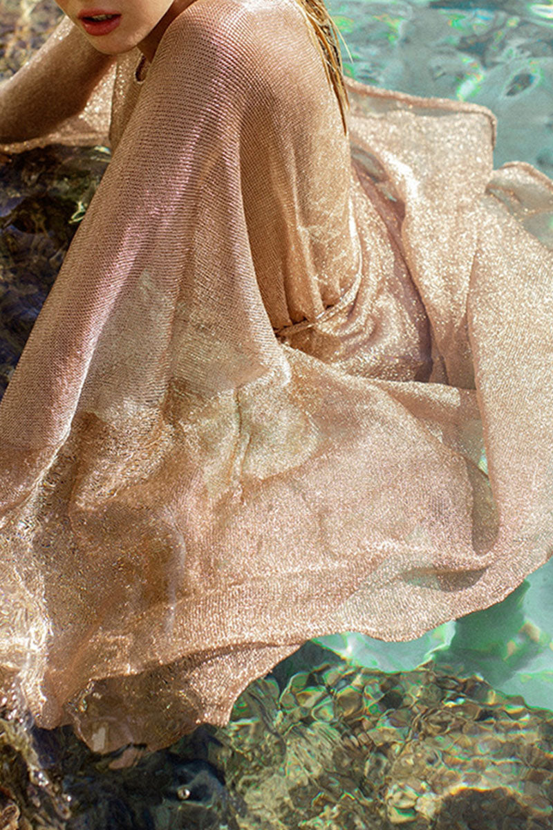 Vacation Solid Frenulum Swimwears Cover Up Secondary image