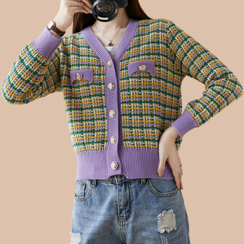 Tesse Vintage Knitted Cardigan Secondary image