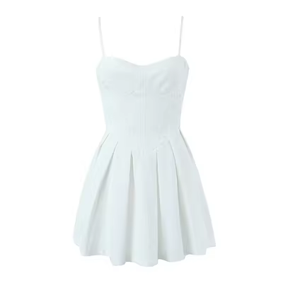 A-line White Party Dress Main image