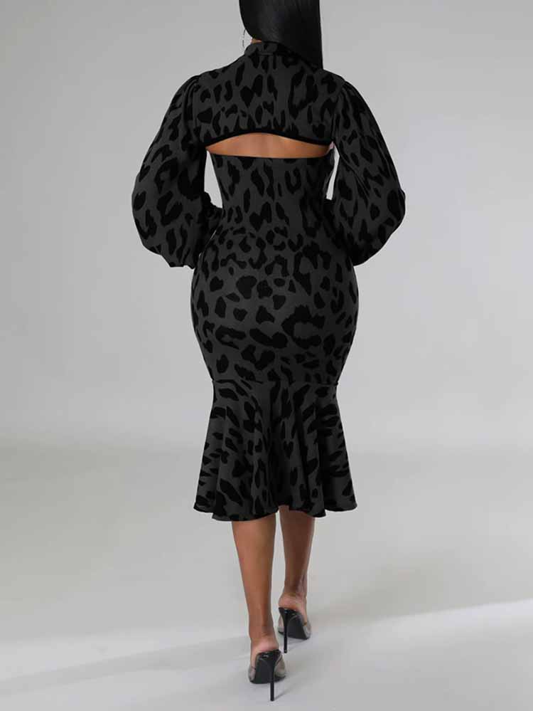Leopard Print Dress