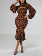 Leopard Print Dress