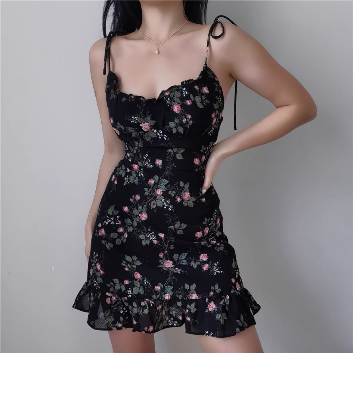 Floral Party Dress Main image