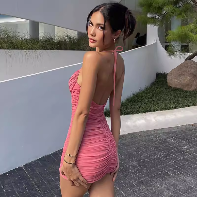 Halter Neckline Bodycon Dress Secondary image