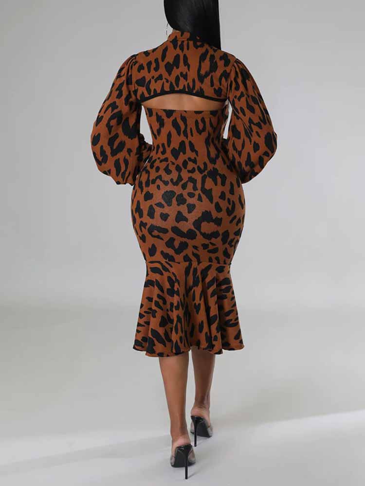 Leopard Print Dress