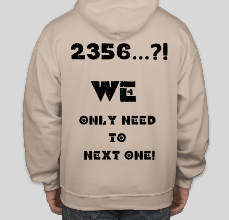 2356...?! What is the next one Printed Cotton Casual Hoodies Secondary image