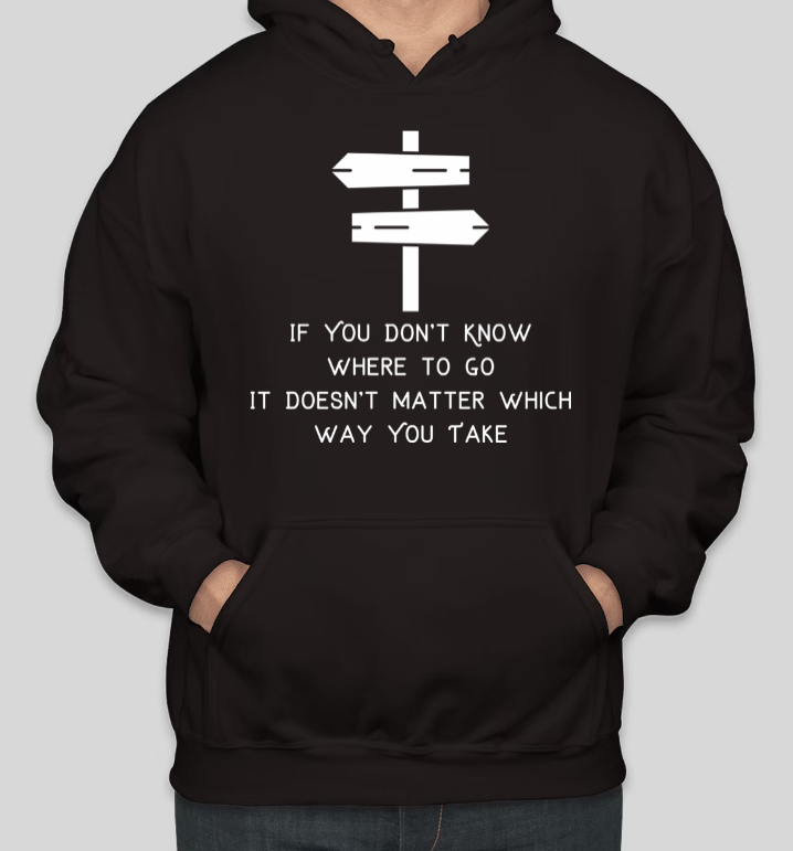 Path of Awareness Printed COTTON Casual Hoodies Secondary image