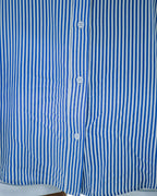 Workflow Striped Button Down Top