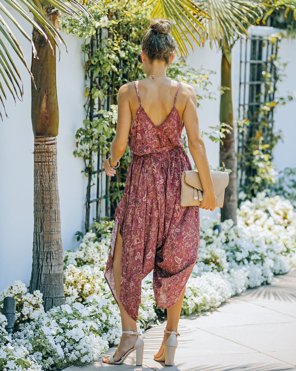 Wynn Printed Asymmetrical Jumpsuit Secondary image