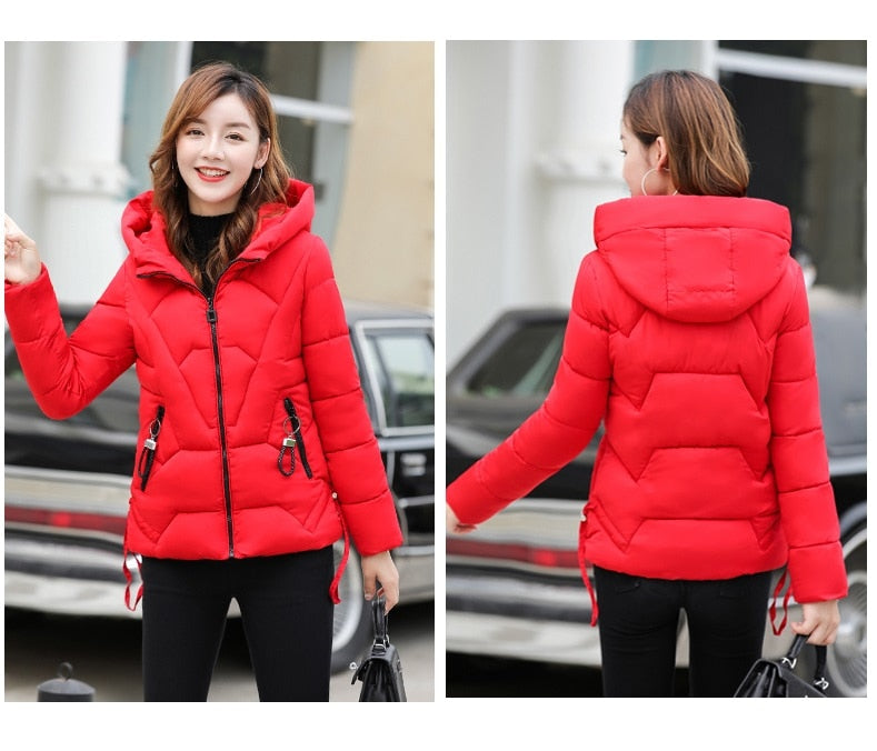 High Quality Casual Long Sleeve Cotton Winter Outwear Coats Secondary image