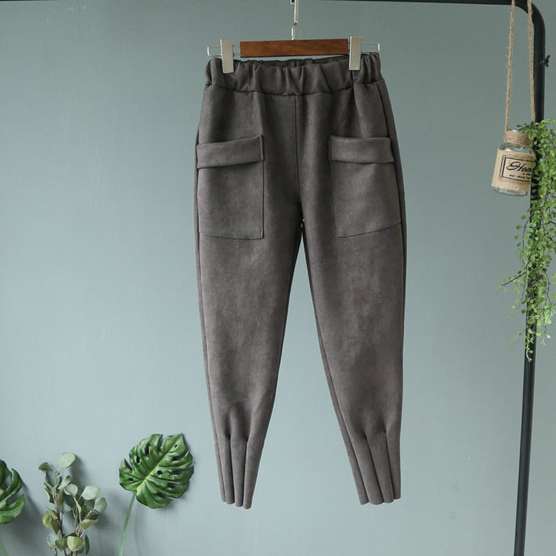 Banco Suede Cargo Pants Main image