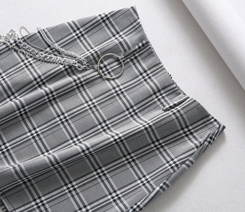 Ottoline Plaid Mini Skirt Secondary image