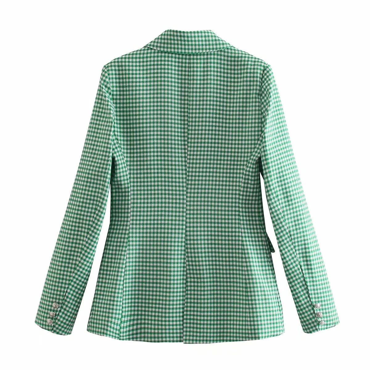 Kirana Plaid Print Blazer Secondary image