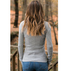 Turtleneck Standard Thickness Elastic Sweater