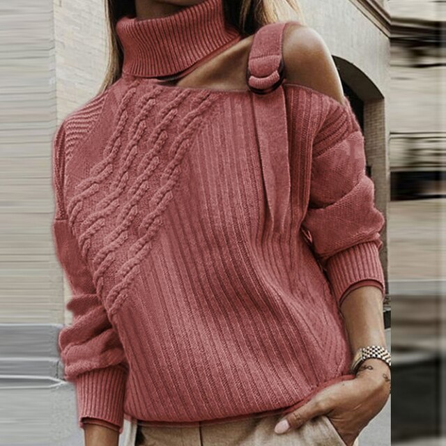 Warm Hollow Out Sweaters Secondary image