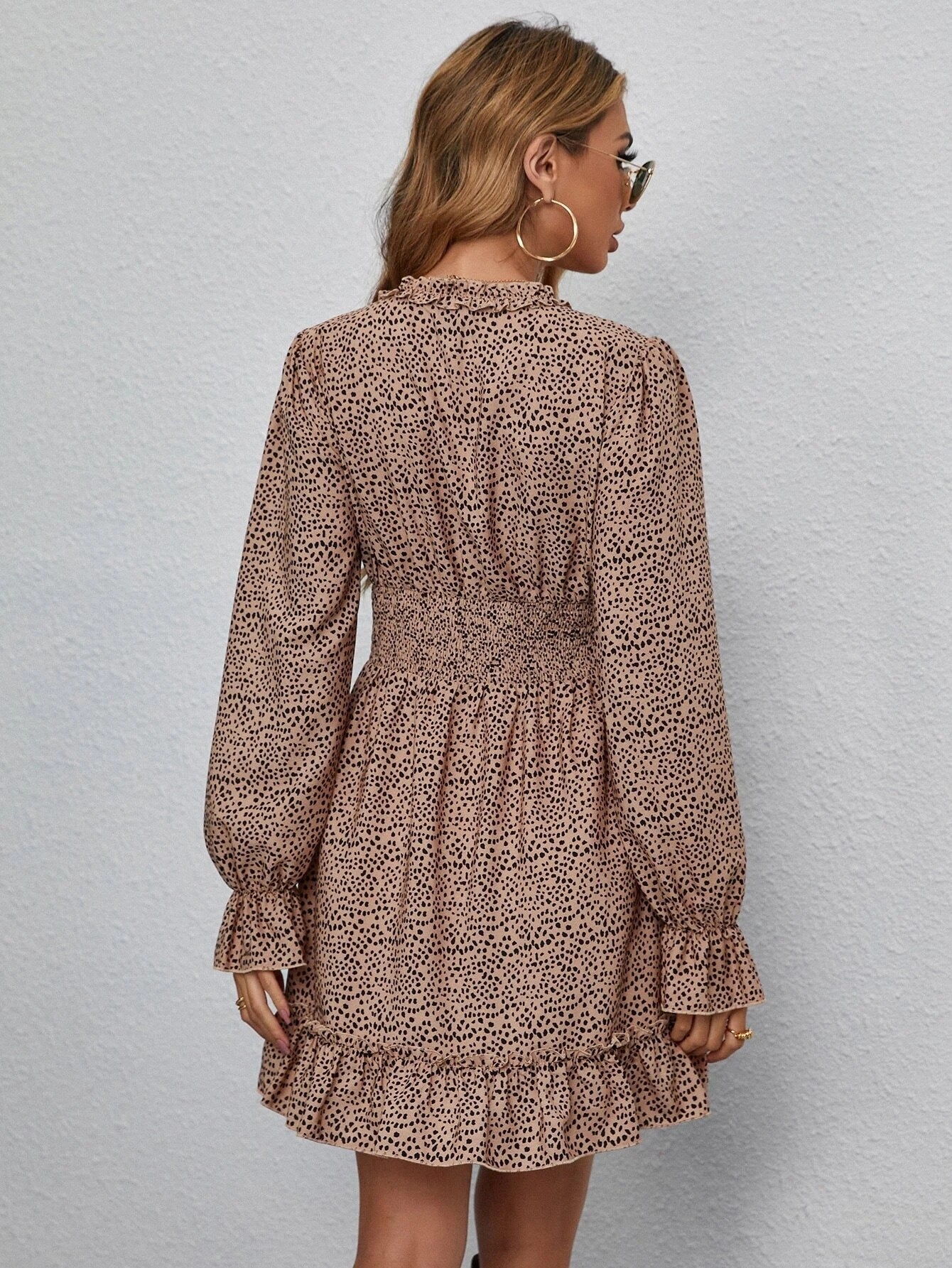 Zuriel Printed Wrap Dress Secondary image