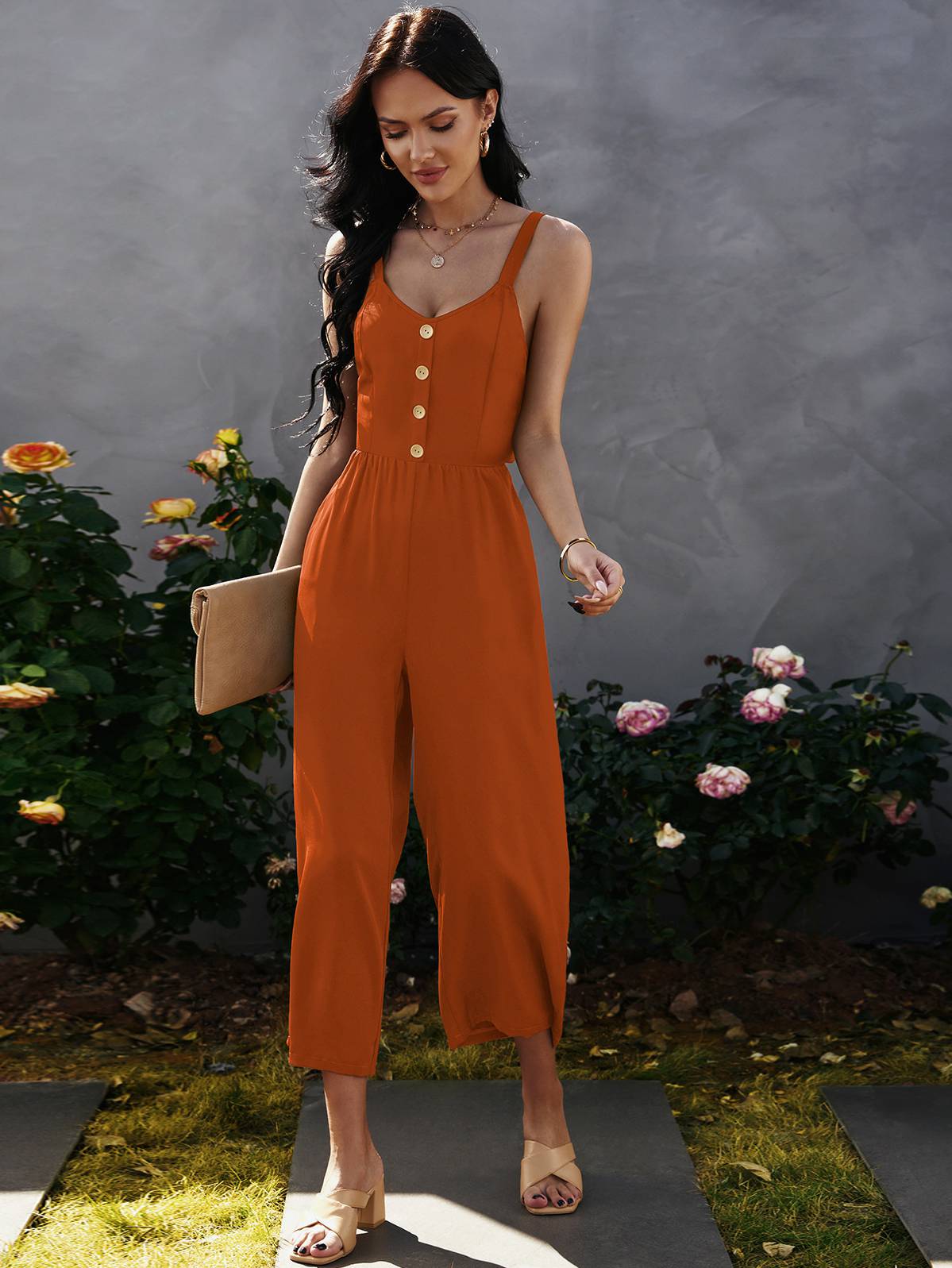 Strapless Backless Jumpsuit Secondary image