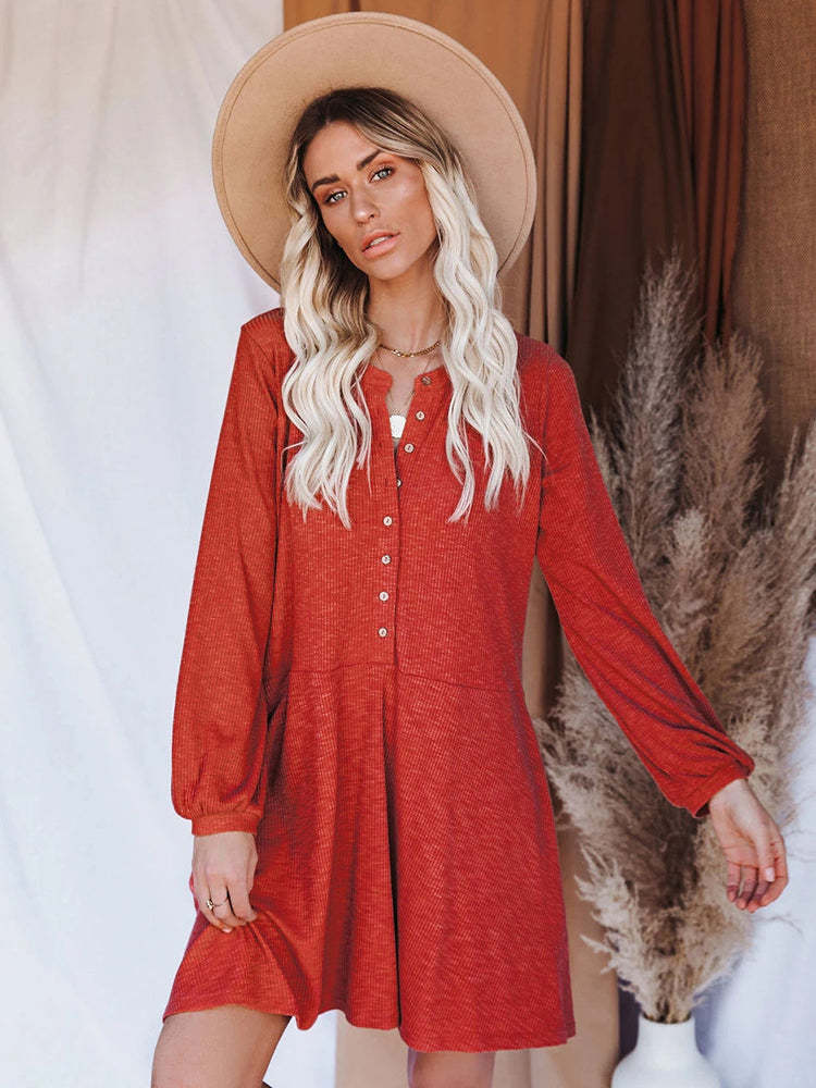 Button Down Shirt Dress Main image