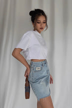 Short Sleeve Round Neck Basic Tops Shirts