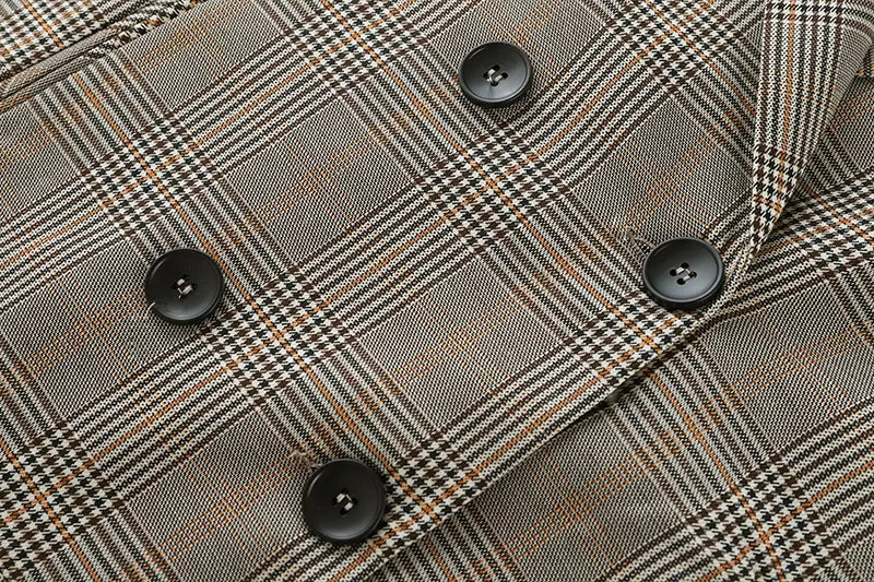 Leila Plaid Blazer Secondary image