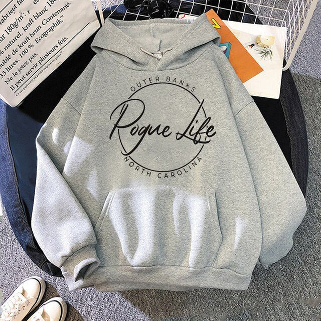 Outer Bank Aesthetic Pogue Life Themed Hoodies Secondary image