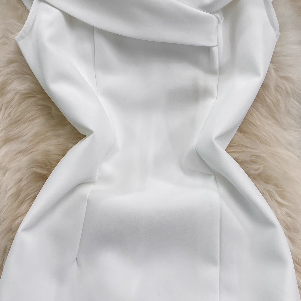 White Off The Shoulder Bodycon Dress