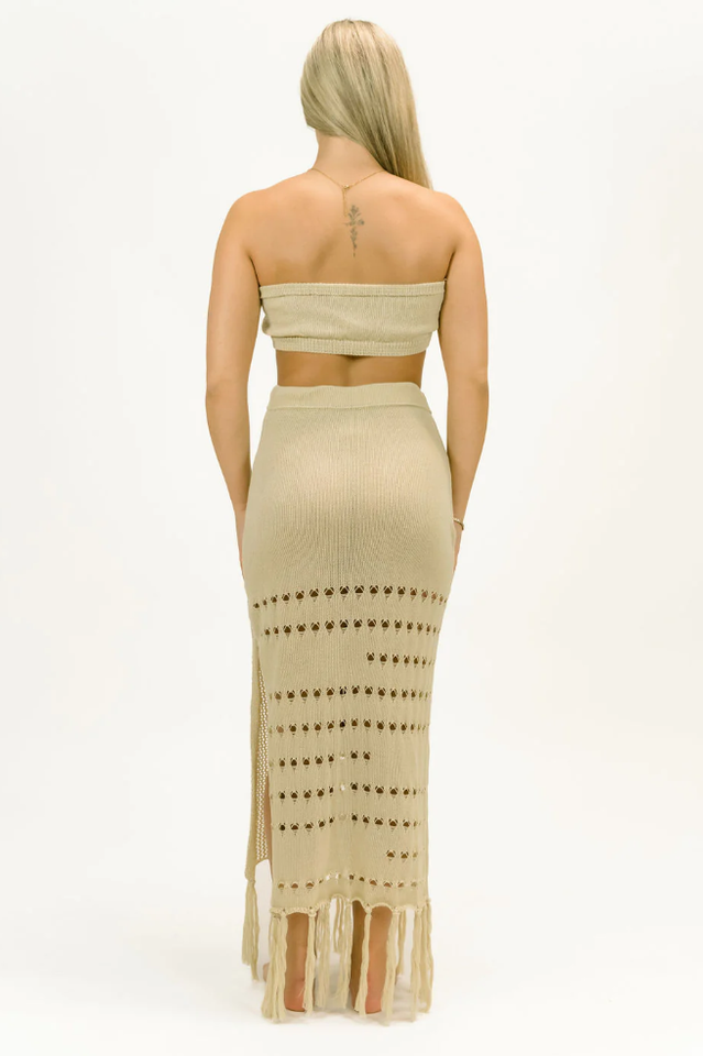 Hazel Crochet Top + Skirt Set Secondary image