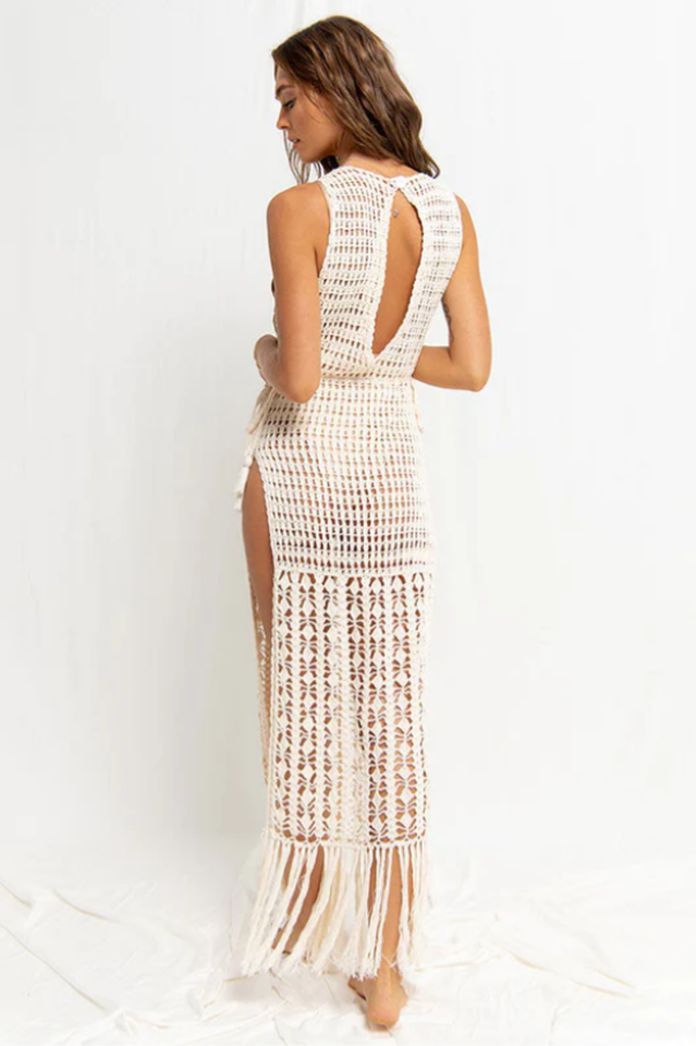 Crochet High Neck Cover Up Secondary image