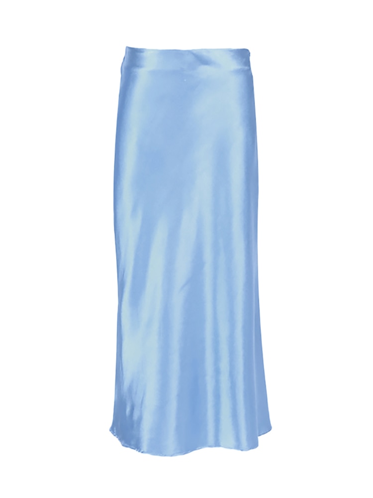 Josephine Satin Midi Skirt Secondary image