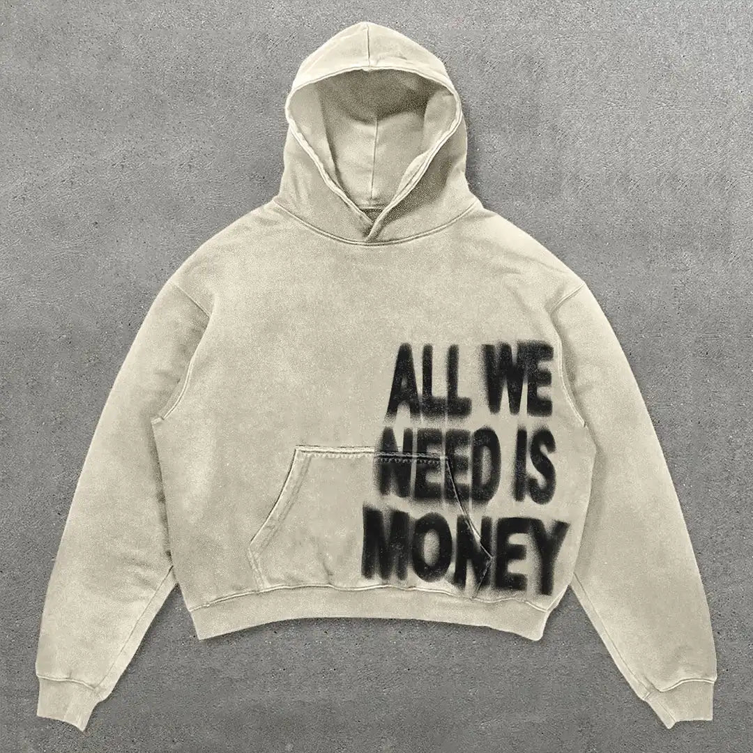 All We Need is Love Cool Graphic Hoodies Secondary image