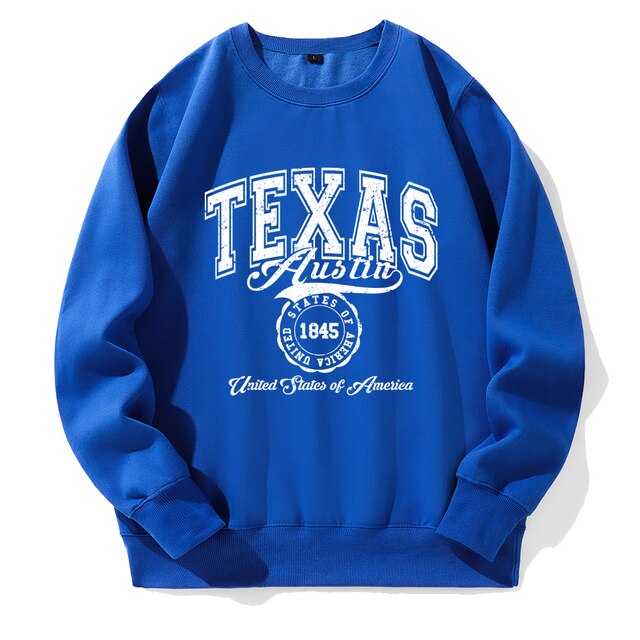 1845 Texas Austin Fleece Warm Hoodies Secondary image