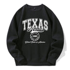 1845 Texas Austin Fleece Warm Hoodies