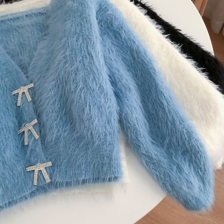 Kaylani Mohair Cardigan Secondary image