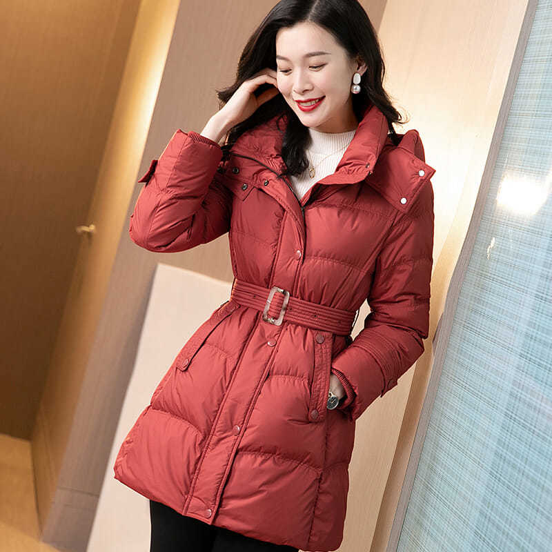 Female Winter Style Stand Collar Cotton Filling Coats Main image