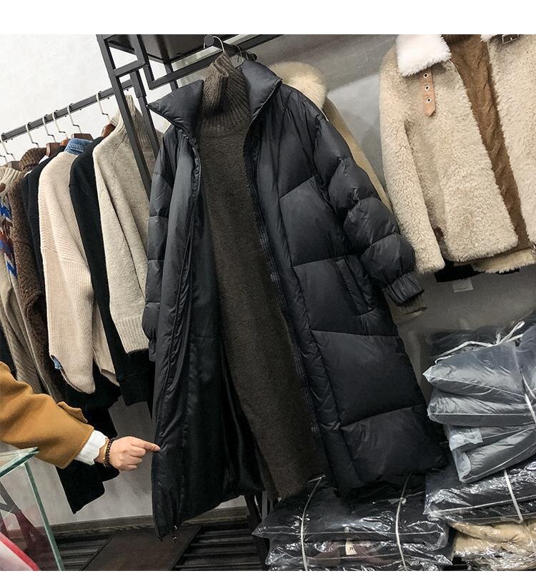 Winter Style Windproof Mid Length Cotton Coat Parka Secondary image