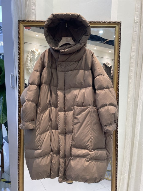 Winter Shine Big Pocket Baggy Oversized Warmy Coat