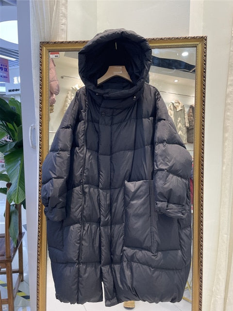 Winter Shine Big Pocket Baggy Oversized Warmy Coat Secondary image