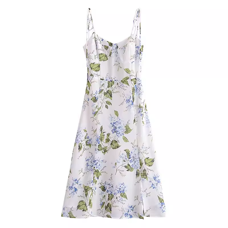 Retro floral dress Main image
