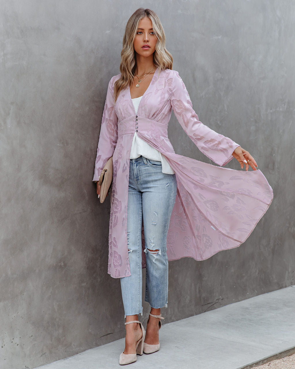 You Make Me Feel Textured Duster