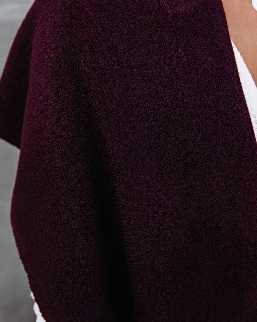 Solitaire Vest - Wine Secondary image