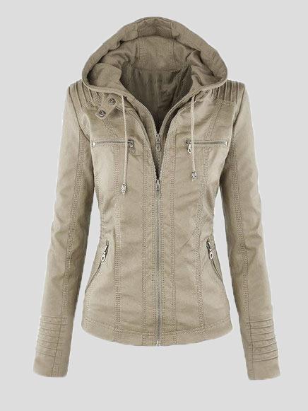 Women Jackets Faux Leather Jacket Main image
