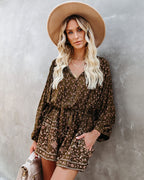 Zim Floral Pocketed Romper